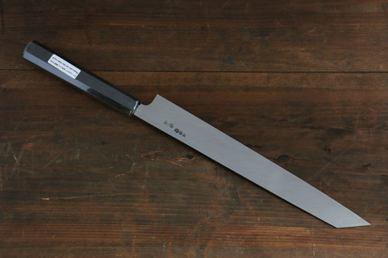 Sakai Takayuki Byakko White Steel No.1 Kiritsuke Yanagiba 270mm Ebony Wood Handle with Sheath - Japanny - Best Japanese Knife