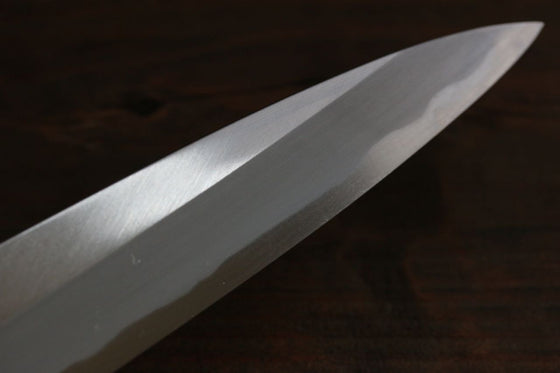 Sakai Takayuki Byakko White Steel No.1 Yanagiba Ebony Wood Handle - Japanny - Best Japanese Knife
