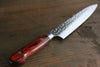 Sakai Takayuki VG10 33 Layer Damascus Petty-Utility 150mm Mahogany Pakka wood Handle - Japanny - Best Japanese Knife