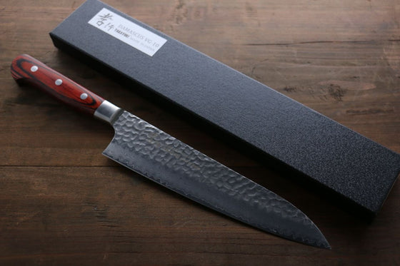 Sakai Takayuki 33 Layer Damascus Gyuto 210mm & Petty 150mm Japanese Kitchen Chef Knives Set - Japanny - Best Japanese Knife