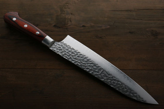 Sakai Takayuki VG10 33 Layer Damascus Gyuto  210mm Mahogany Pakka wood Handle - Japanny - Best Japanese Knife