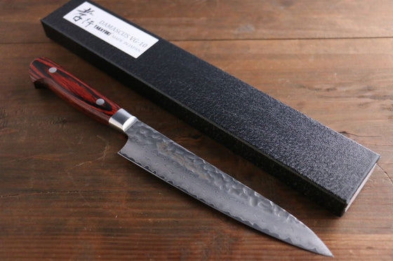 Sakai Takayuki 33 Layer Damascus Gyuto 210mm & Petty 150mm Japanese Kitchen Chef Knives Set - Japanny - Best Japanese Knife