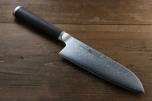  Miyako AUS8 33 Layer Damascus Santoku Japanese Knife 165mm - Japanny - Best Japanese Knife