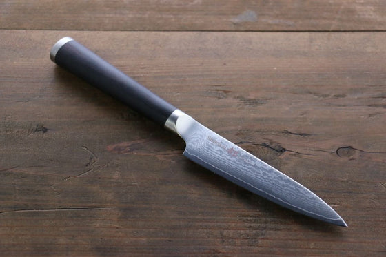 Miyako AUS8 33 Layer Damascus Petty-Utility 110mm - Japanny - Best Japanese Knife