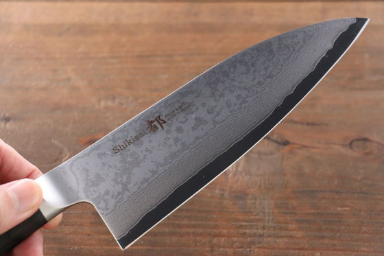 Miyako AUS8 33 Layer Damascus Deba 165mm - Japanny - Best Japanese Knife