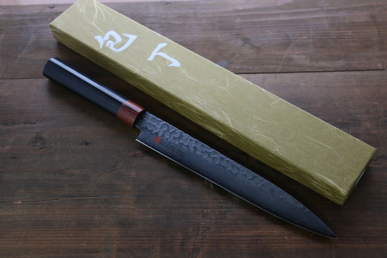 Iseya VG10 Damascus Yanagiba 210mm - Japanny - Best Japanese Knife