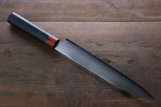 Iseya VG10 Damascus Yanagiba Japanese Knife 210mm - Japanny - Best Japanese Knife
