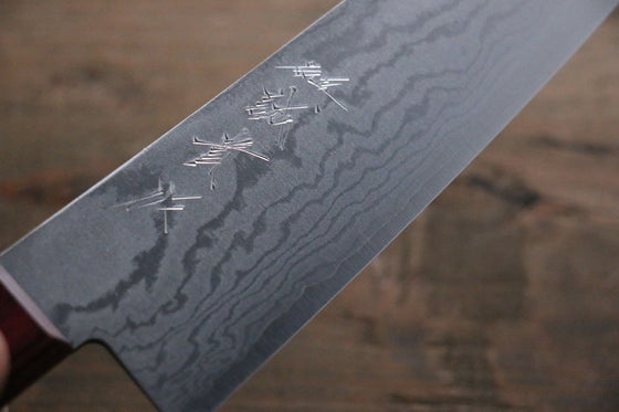 Shigeki Tanaka VG10 17 Layer Damascus Hand Forged Japanese Chef's Gyuto Knife 210mm - Japanny - Best Japanese Knife