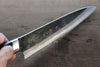 Takeshi Saji Blue Super Gyuto 180mm Nomura Black Micarta Handle - Japanny - Best Japanese Knife