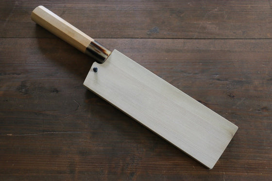 (Dai) Magnolia Sheath for 180mm Nakiri with Plywood pin - Japanny - Best Japanese Knife