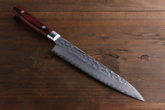 Sakai Takayuki 33 Layer Damascus Gyuto 180mm & Petty 120mm Japanese Knives Set - Japanny - Best Japanese Knife